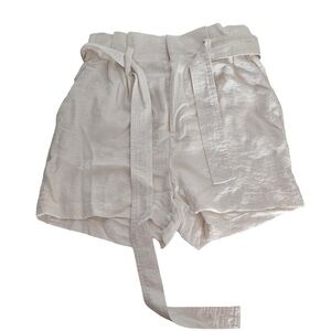 a new day High Waist White Shorts